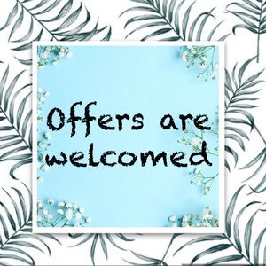 Reasonable offers are welcomed!